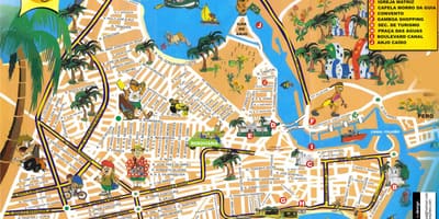 Harta de la Rio de Janeiro cruise port