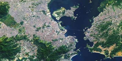 Harta prin satelit de la Rio de Janeiro